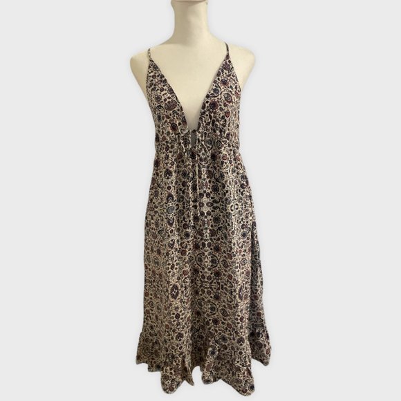 NWT L'AGENCE Floral Dress, Sz S